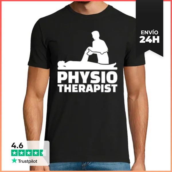 Camiseta Hombre Clásica Fisioterapeuta LaTostadora