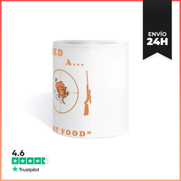 Taza Caza - Necesita Un Jabalí De Comida Ráp LaTostadora