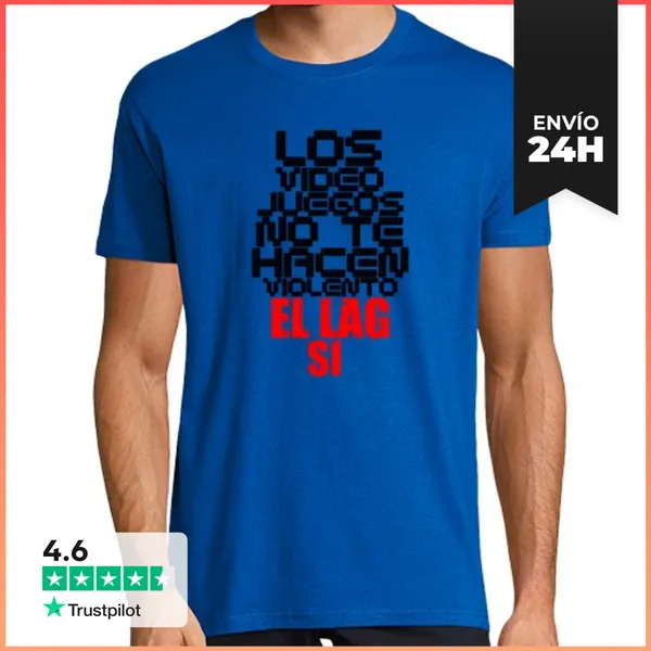 Camiseta Hombre Clásica Meme Gamer (boy) LaTostadora