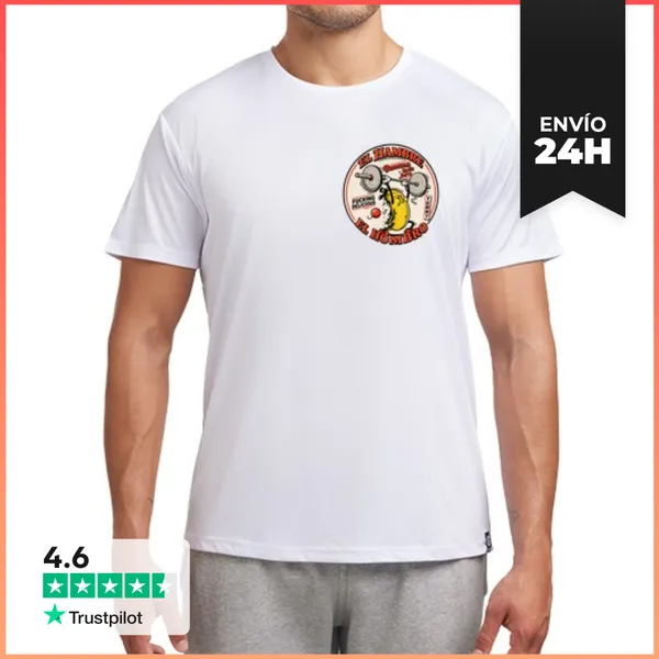 Camiseta Deportiva Hombre Hambre Y Hombro LaTostadora