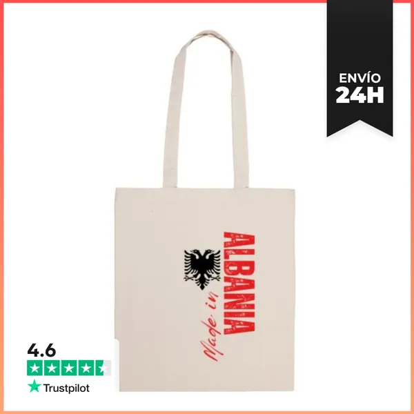 Bolsa De Tela Hecho En Albania, Albanés Orgulloso LaTostadora