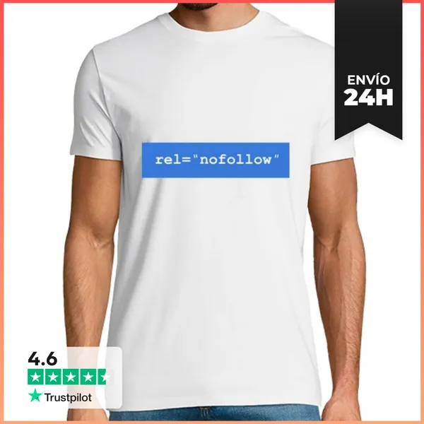 Camiseta Hombre Clásica Rel="nofollow" LaTostadora