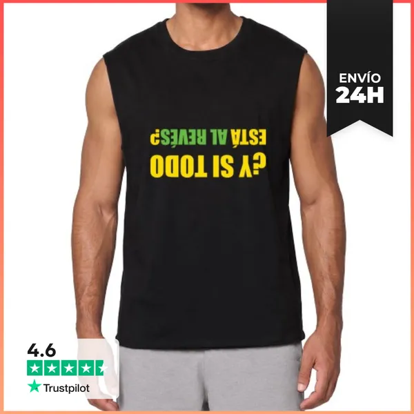 Camiseta Sin Mangas Al Revés 2 LaTostadora