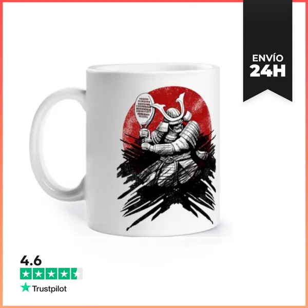 Taza Padel Samurai LaTostadora