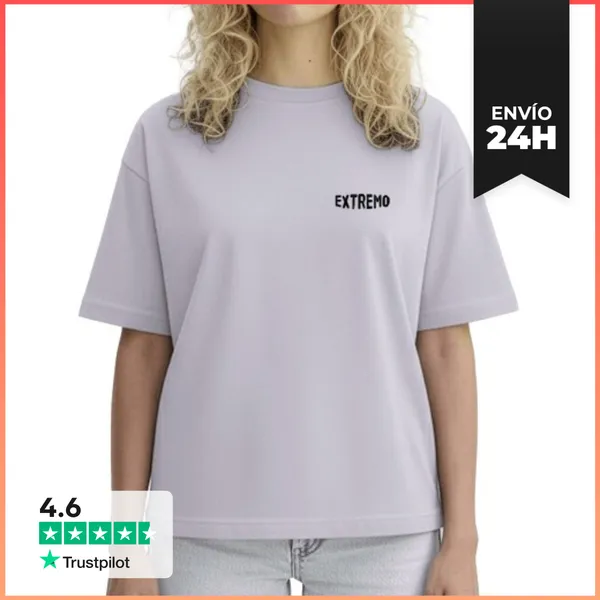 Camiseta Mujer Boxy Extremo - AHORA PREFIERO SER UN INDIO