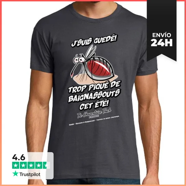 Camiseta Hombre Clásica Loustic El Mosquito LaTostadora