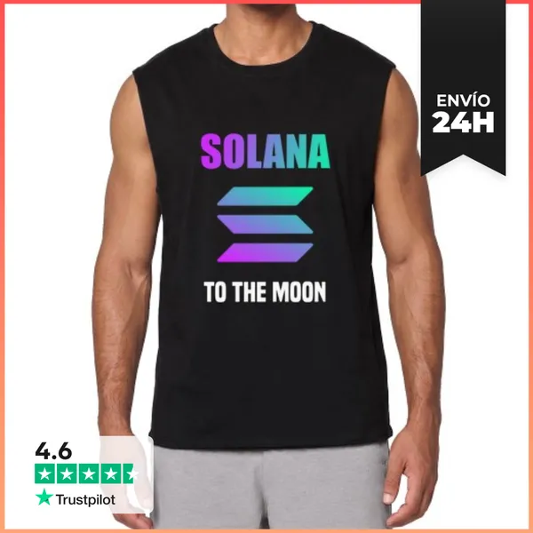 Camiseta Sin Mangas Solana A La Luna LaTostadora