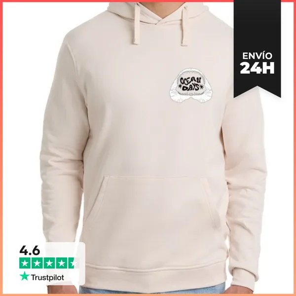 Sudadera Unisex Con Capucha Sudadera Con Capucha Unisex, Blanco