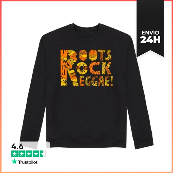 Sudadera Unisex Roots, Rock, Reggae LaTostadora