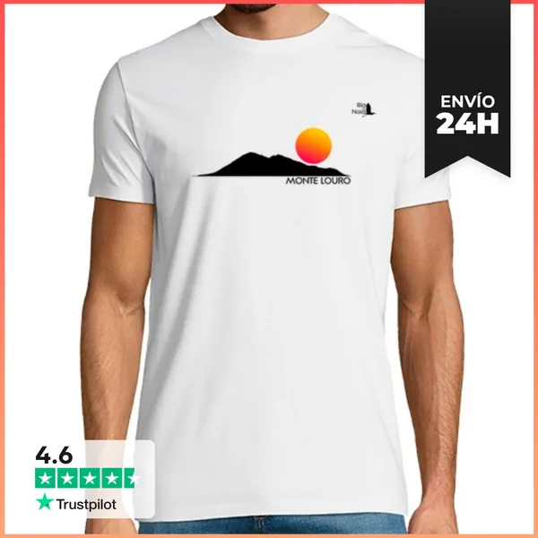 Camiseta Hombre Clásica SOLPOR MONTE LOURO LaTostadora