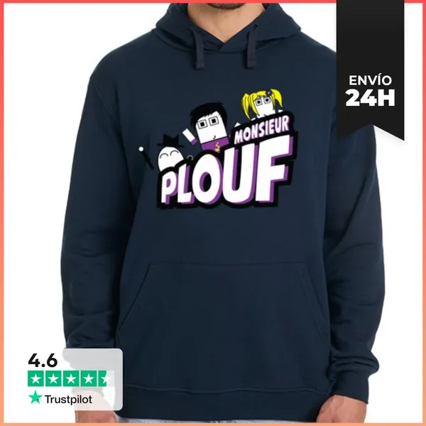 Sudadera Unisex Con Capucha El Sr. Bienvenida Con El Logotipo Ii