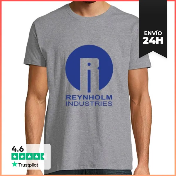 Camiseta Hombre Clásica IT CROWD Industrias Reynholm LaTostadora