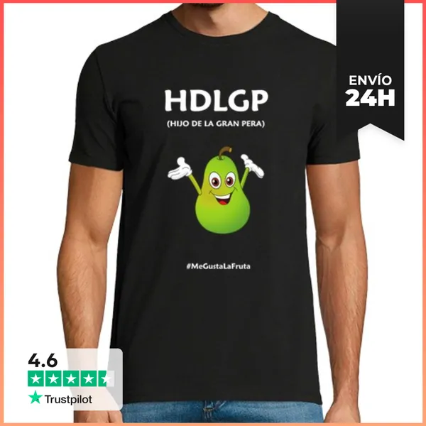 Camiseta Hombre Clásica Me Gusta La Fruta LaTostadora