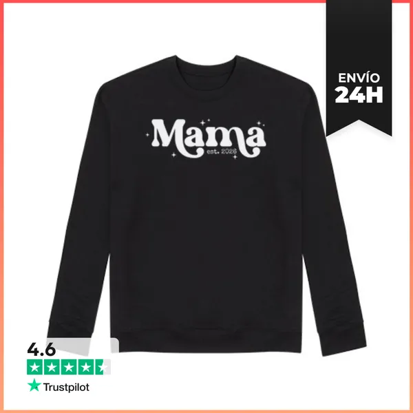 Sudadera Unisex MAMA EST 2026 LaTostadora