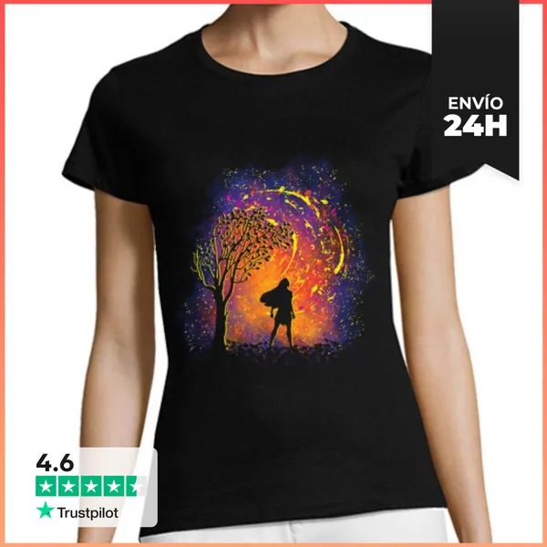 Camiseta Mujer Clásica Colores Del Viento LaTostadora