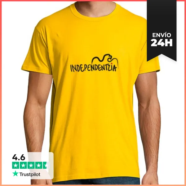 Camiseta Hombre Clásica Independentzia LaTostadora