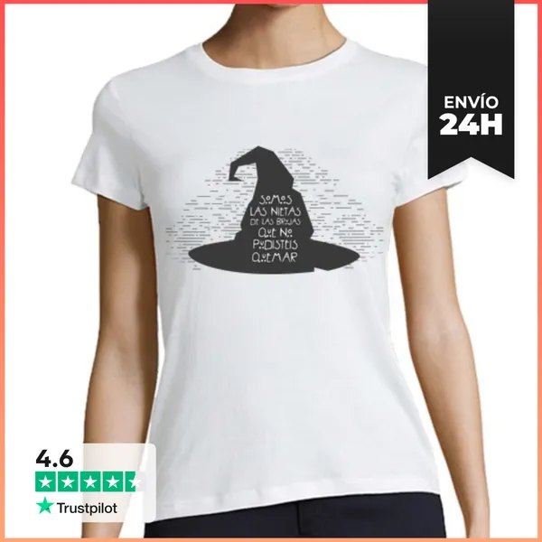 Camiseta Mujer Clásica Camiseta Feminista Brujas LaTostadora