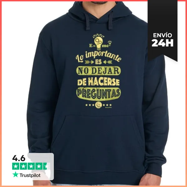 Sudadera Unisex Con Capucha Lo Importante Es... LaTostadora