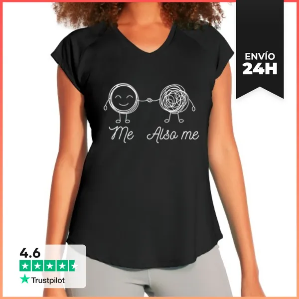 Camiseta Deportiva Mujer Yo También Soy Emociones Hipersensibles