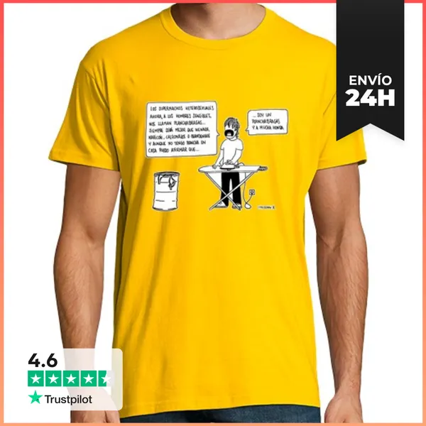 Camiseta Hombre Clásica Planchabragas LaTostadora