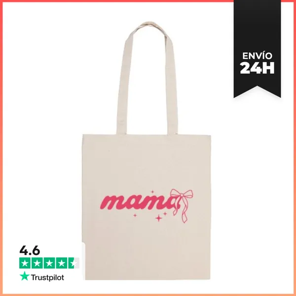 Bolsa De Tela MAMA COQUETTE BOW LaTostadora