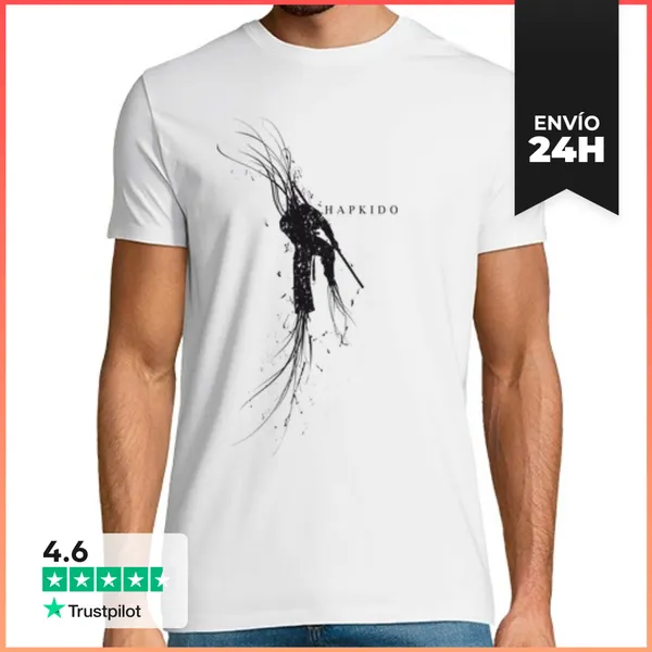 Camiseta Hombre Clásica Hapkido - Artkeko LaTostadora
