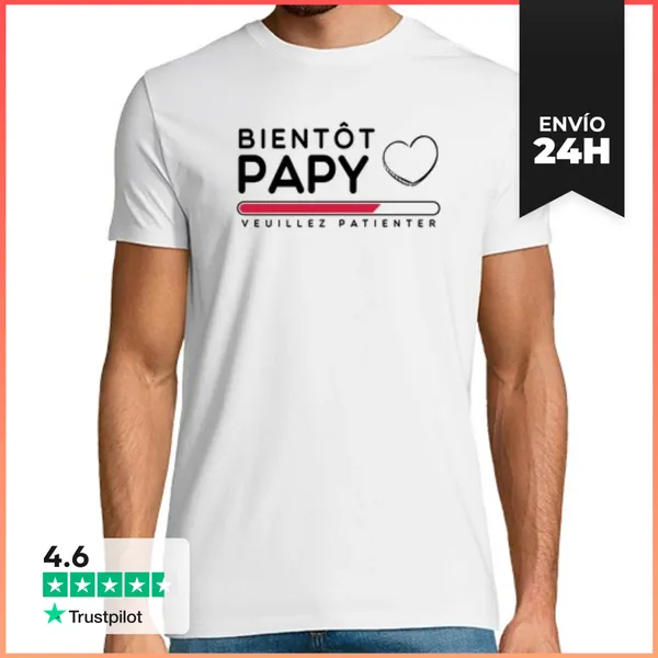 Camiseta Hombre Clásica Pronto Abuelo LaTostadora