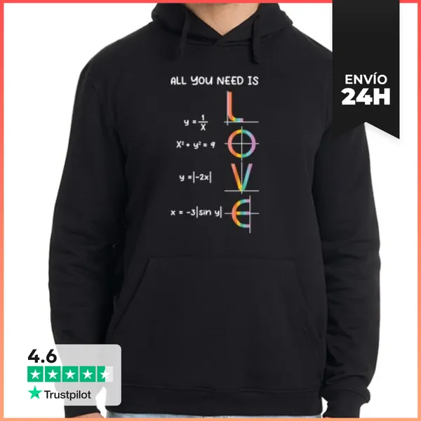 Sudadera Unisex Con Capucha Estudiante De Matemáticas Estudiante