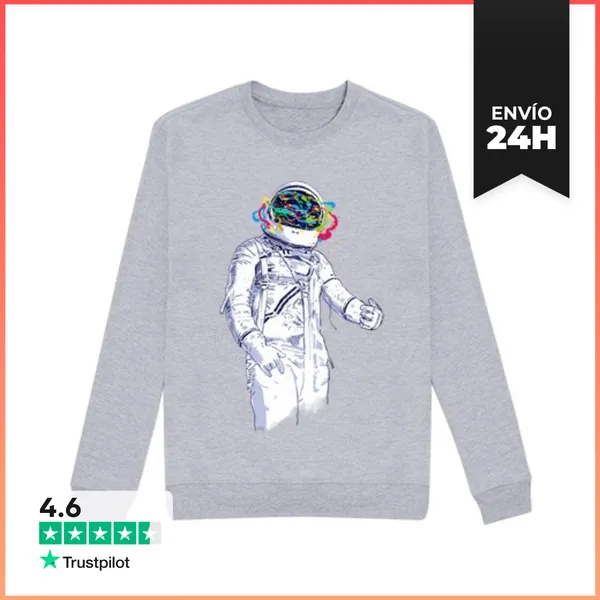 Sudadera Unisex Espacio Creativo LaTostadora