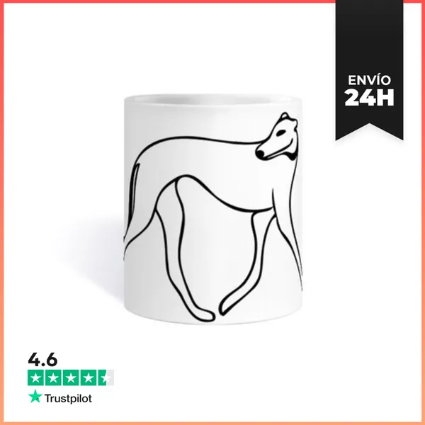 Taza Perro Elegante LaTostadora