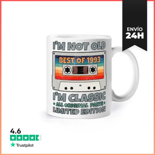 Taza Lo Mejor De 1993 Regalo De Edición Limi LaTostadora