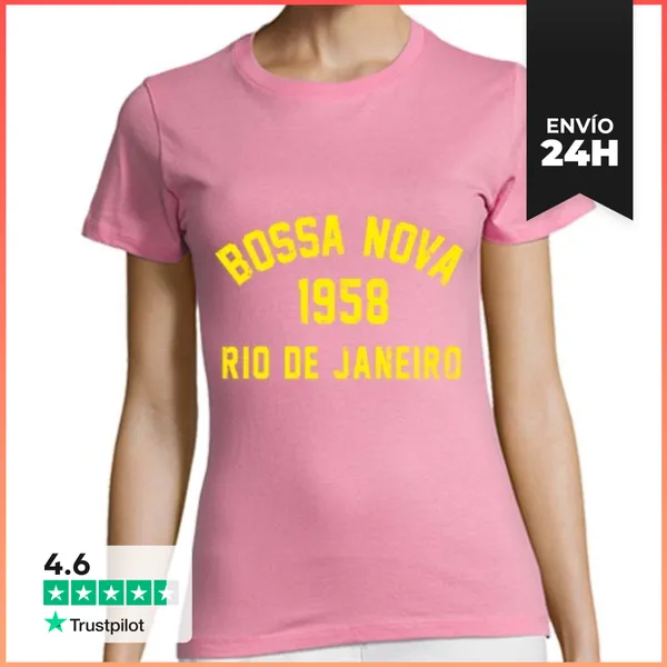 Camiseta Mujer Clásica Bossa Nova LaTostadora