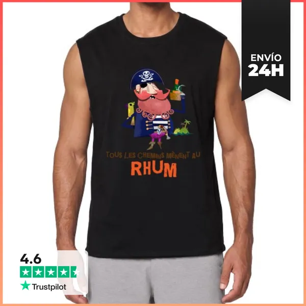 Camiseta Sin Mangas Ron LaTostadora