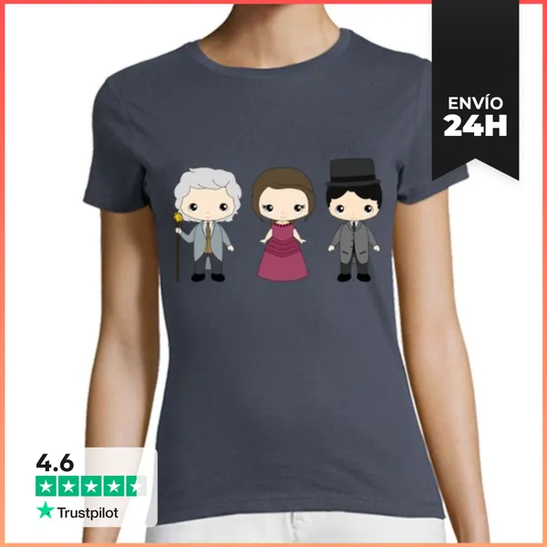 Camiseta Mujer Clásica Cazadores De Sombras: Orígenes LaTostadora