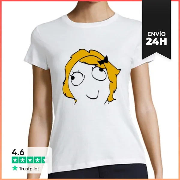 Camiseta Mujer Clásica Am I Cute? LaTostadora