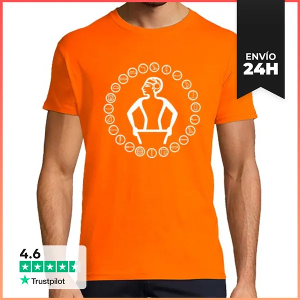 Camiseta Hombre Clásica Pasalacabra (blanco) LaTostadora