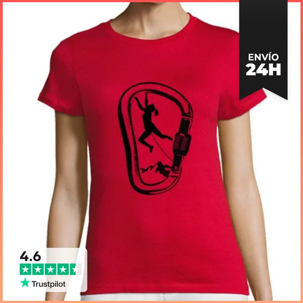 Camiseta Mujer Clásica Escalada LaTostadora