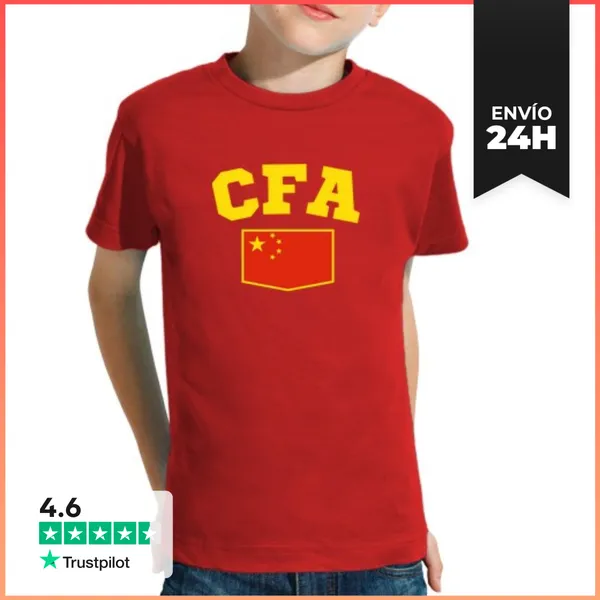 Camiseta Clásica Para Niños Camiseta República Popular De China