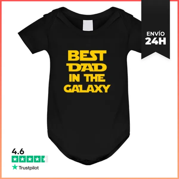 Body Bebé El Mejor Padre De La Galaxia LaTostadora