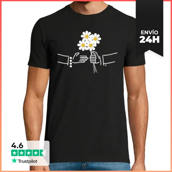Camiseta Hombre Clásica REGALO MARGARITAS LaTostadora