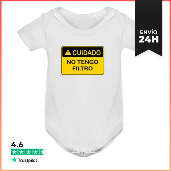 Body Bebé No Tengo Filtro LaTostadora