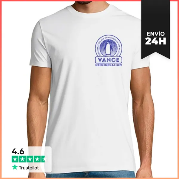 Camiseta Hombre Clásica Refrigeración Vance LaTostadora