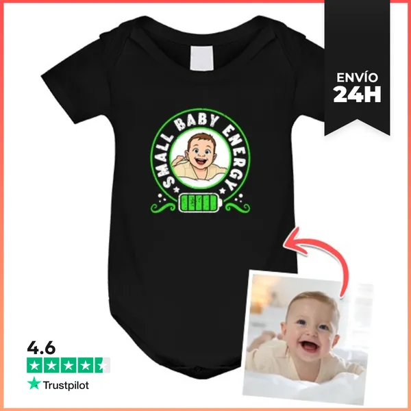 Body Bebé Efecto Cartoon Body Bebé Small Baby Energy Foto