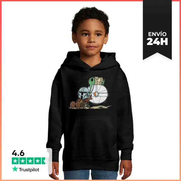 Sudadera Para Niños Con Capucha Mando Nuts LaTostadora