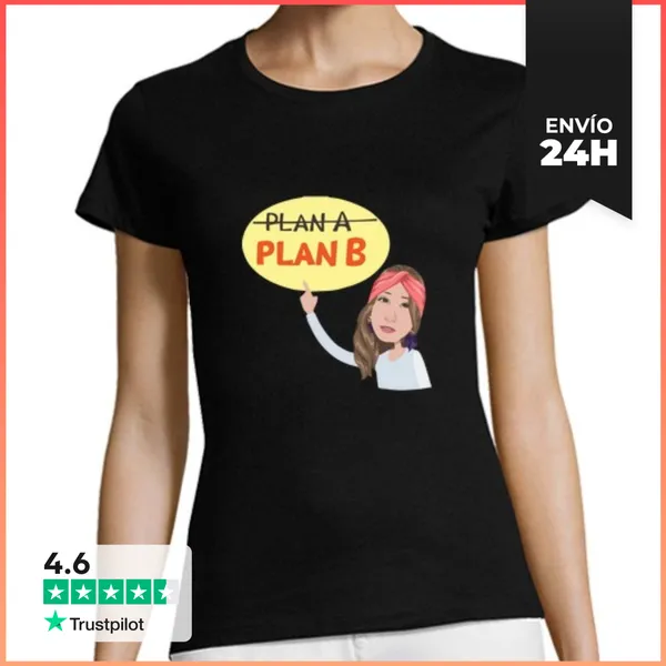 Camiseta Mujer Clásica Plan B LaTostadora