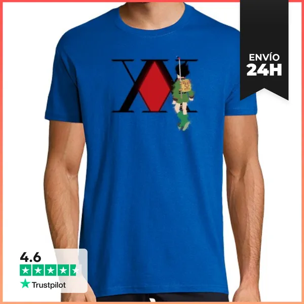 Camiseta Hombre Clásica Hunter X Hunter LaTostadora
