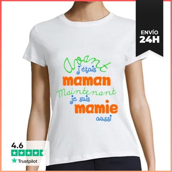 Camiseta Mujer Clásica Antes De Que Fuera Mamá LaTostadora