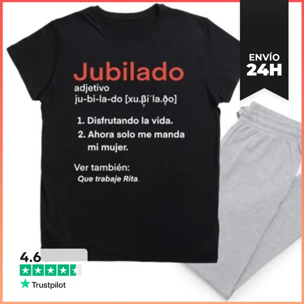 Pijama Regalo Para Jubilados LaTostadora