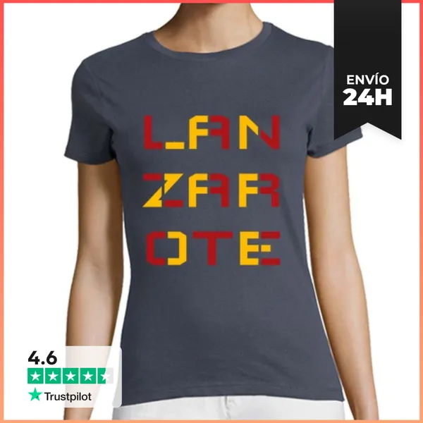 Camiseta Mujer Clásica Lanzarote LaTostadora