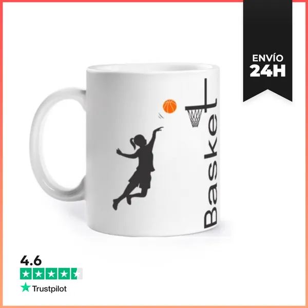 Taza BASKET NIÑA LaTostadora